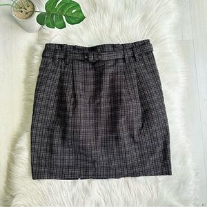 NWOT Vintage Merona Built-In Belt Skirt with Pockets, 4